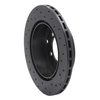 623-72029L Drilled Brake Rotor [Black], 1994-1995 Multiple Makes/Models, Position: Rear Left - image 2