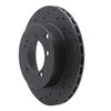 623-72029L Drilled Brake Rotor [Black], 1994-1995 Multiple Makes/Models, Position: Rear Left - image 3