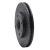 623-72039L Drilled Brake Rotor [Black], 2004-2004 Mitsubishi, Position: Front Left - image 3