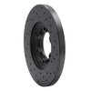 623-72047L Drilled Brake Rotor [Black], 1979-1986 Multiple Makes/Models, Position: Front Left - image 2