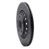 623-73040L Drilled Brake Rotor [Black], 2004-2010 Audi/Volkswagen, Position: Rear Left - image 3