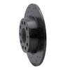 623-74031L Drilled Brake Rotor [Black], Fits Select Multiple Makes/Models, Position: Rear Left - image 4