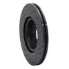 623-74053R Drilled Brake Rotor [Black], Fits Select Multiple Makes/Models, Position: Front Right - image 4