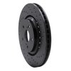 623-75043R Drilled Brake Rotor [Black], Fits Select Lexus/Toyota/Scion, Position: Front Right - image 2