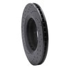 623-75043R Drilled Brake Rotor [Black], Fits Select Lexus/Toyota/Scion, Position: Front Right - image 4