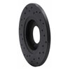 623-76006R Drilled Brake Rotor [Black], 1980-1983 Lexus/Toyota/Scion, Position: Front Right - image 2