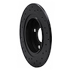 623-76035R Drilled Brake Rotor [Black], 1987-1992 Multiple Makes/Models, Position: Rear Right - image 1