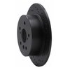 623-76079R Drilled Brake Rotor [Black], 2007-2012 Lexus/Toyota/Scion, Position: Rear Right - image 2