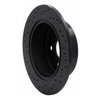 623-76079R Drilled Brake Rotor [Black], 2007-2012 Lexus/Toyota/Scion, Position: Rear Right - image 3