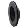 623-76115L Drilled Brake Rotor [Black], 1991-1998 Lexus/Toyota/Scion, Position: Front Left - image 3