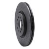 623-79005L Drilled Brake Rotor [Black], 2014-2020 Maserati, Position: Front Left - image 2