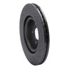 623-79005L Drilled Brake Rotor [Black], 2014-2020 Maserati, Position: Front Left - image 4
