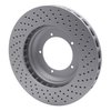 624-02013D GEOSPEC Drilled Rotor [Coated], 1982-1989 Porsche, Position: Left Front - image 4