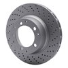624-02014D GEOSPEC Drilled Rotor [Coated], 1978-1989 Porsche, Position: Rear Right - image 2