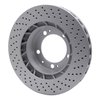 624-02025D GEOSPEC Drilled Rotor [Coated], 1994-1998 Porsche, Position: Left Front - image 4