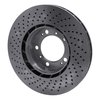 624-02033D GEOSPEC Drilled Rotor [Coated], 1998-2012 Porsche, Position: Right Front - image 4