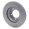 624-02042D GEOSPEC Drilled Rotor [Coated], 2005-2008 Porsche, Position: Right Front - image 4