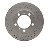 624-02043D GEOSPEC Drilled Rotor [Coated], 2005-2008 Porsche, Position: Left Front - image 1