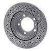 624-02044 GEOSPEC Drilled Rotor [Coated], Fits Select Porsche, Position: Rear - image 4