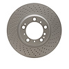 624-02066D GEOSPEC Drilled Rotor [Coated], 1999-2021 Porsche, Position: Rear Right