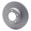 624-02066D GEOSPEC Drilled Rotor [Coated], 1999-2021 Porsche, Position: Rear Right - image 2
