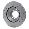 624-02067D GEOSPEC Drilled Rotor [Coated], 1999-2021 Porsche, Position: Rear Left - image 4