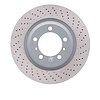 624-02070D GEOSPEC Drilled Rotor [Coated], 2012-2016 Porsche, Position: Right Front - image 1