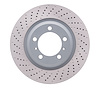 624-02071D GEOSPEC Drilled Rotor [Coated], 2012-2016 Porsche, Position: Left Front - image 1
