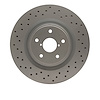 624-13041 GEOSPEC Drilled Rotor [Coated], 2018-2021 Subaru, Position: Front - image 1