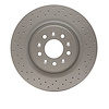 624-20016 GEOSPEC Drilled Rotor [Coated], 2000-2006 Jaguar, Position: Front - image 1