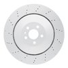 624-27064 GEOSPEC Drilled Rotor [Coated], 2020-2021 Polestar, Position: Rear
