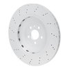 624-27064 GEOSPEC Drilled Rotor [Coated], 2020-2021 Polestar, Position: Rear - image 4