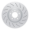 624-31071D GEOSPEC Drilled Rotor [Coated], 2006-2010 BMW, Position: Right Front - image 1
