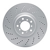 624-31072D GEOSPEC Drilled Rotor [Coated], 2006-2010 BMW, Position: Left Front - image 1