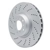 624-31072D GEOSPEC Drilled Rotor [Coated], 2006-2010 BMW, Position: Left Front - image 2