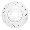 624-31086D GEOSPEC Drilled Rotor [Coated], 2008-2013 BMW, Position: Right Front - image 1