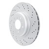 624-31086D GEOSPEC Drilled Rotor [Coated], 2008-2013 BMW, Position: Right Front - image 2