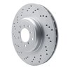 624-31087D GEOSPEC Drilled Rotor [Coated], 2008-2013 BMW, Position: Left Front - image 2