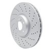 624-31153D GEOSPEC Drilled Rotor [Coated], 2015-2019 BMW, Position: Right Front - image 2