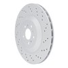 624-31195D GEOSPEC Drilled Rotor [Coated], Fits Select BMW, Position: Rear Right - image 2