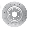 624-46019 GEOSPEC Drilled Rotor [Coated], 2005-2013 GM, Position: Front - image 1