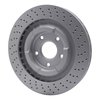 624-47034 GEOSPEC Drilled Rotor [Coated], 2006-2013 GM, Position: Front - image 4