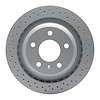 624-52019 GEOSPEC Drilled Rotor [Coated], 2005-2008 GM, Position: Rear - image 1