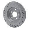 624-52019 GEOSPEC Drilled Rotor [Coated], 2005-2008 GM, Position: Rear - image 4