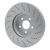 624-63085 GEOSPEC Drilled Rotor [Coated], 2008-2016 Mercedes-Benz, Position: Front - image 4