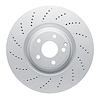 624-63097 GEOSPEC Drilled Rotor [Coated], 2012-2018 Mercedes-Benz, Position: Front