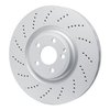 624-63097 GEOSPEC Drilled Rotor [Coated], 2012-2018 Mercedes-Benz, Position: Front - image 2