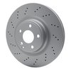 624-63098 GEOSPEC Drilled Rotor [Coated], 2012-2020 Mercedes-Benz, Position: Front - image 2