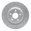 624-63102 GEOSPEC Drilled Rotor [Coated], 2013-2020 Mercedes-Benz, Position: Rear