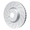 624-63103 GEOSPEC Drilled Rotor [Coated], 2013-2020 Mercedes-Benz, Position: Front - image 2